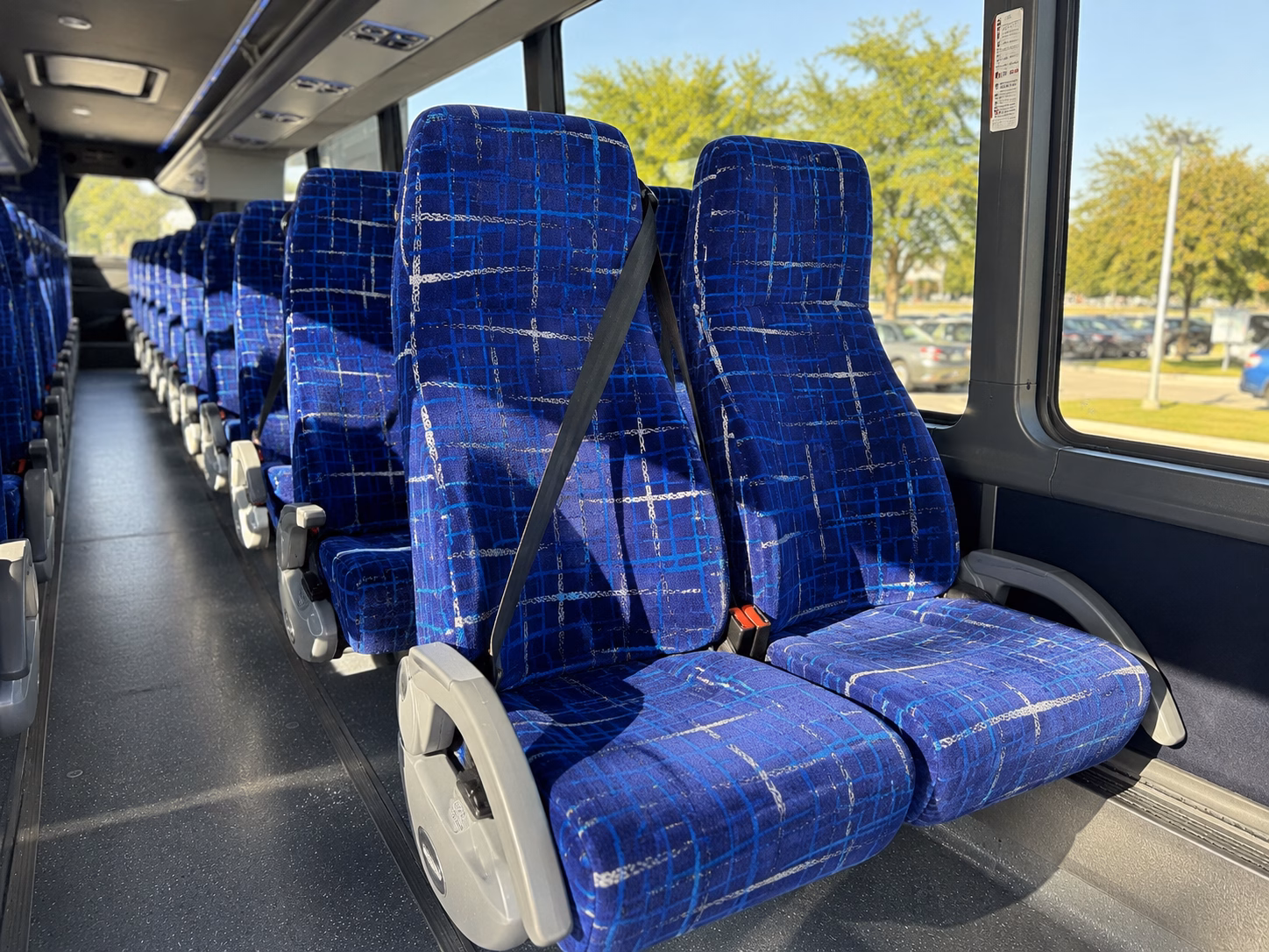 lawton construction and film crew shuttle buses